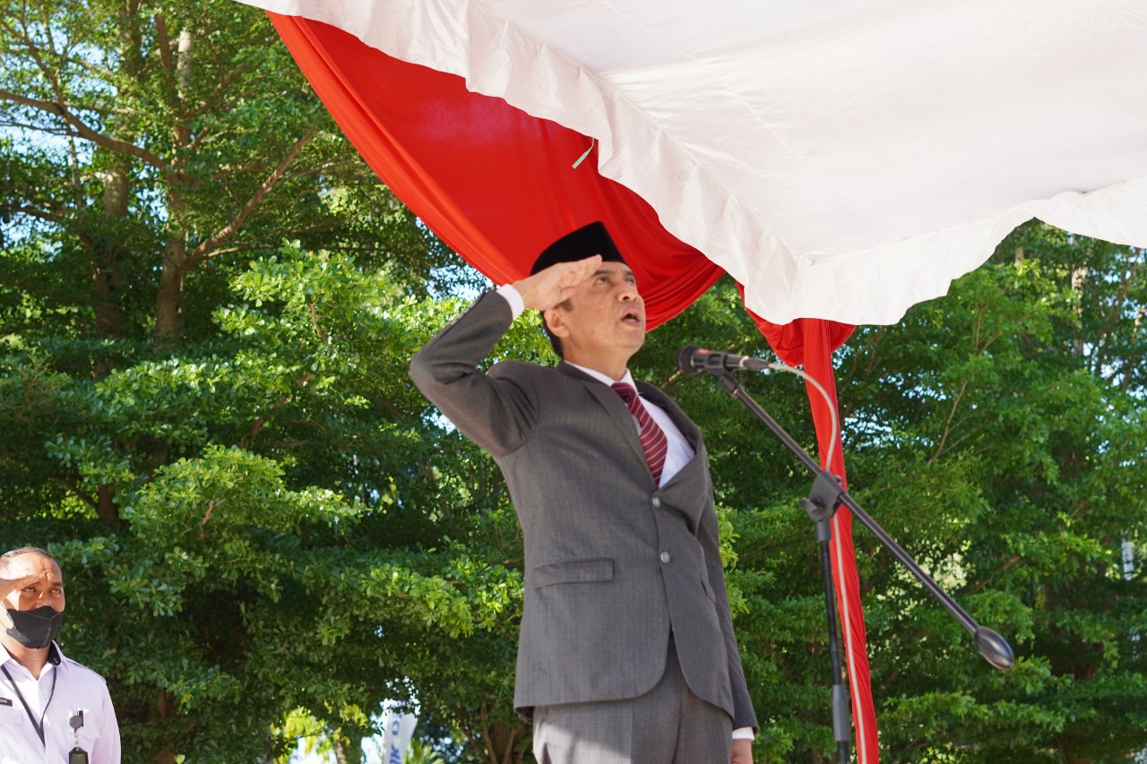 Gambar Peringatan Hari Pahlawan ke 77, UIN Makassar Gelar Upacara