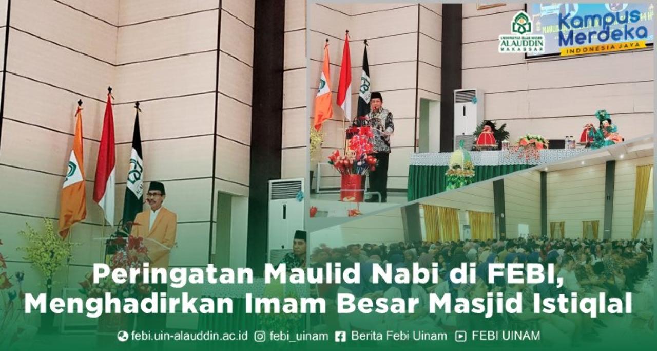 Gambar Peringatan Maulid Nabi di FEBI Hadirkan Imam Besar Masjid Istiqlal