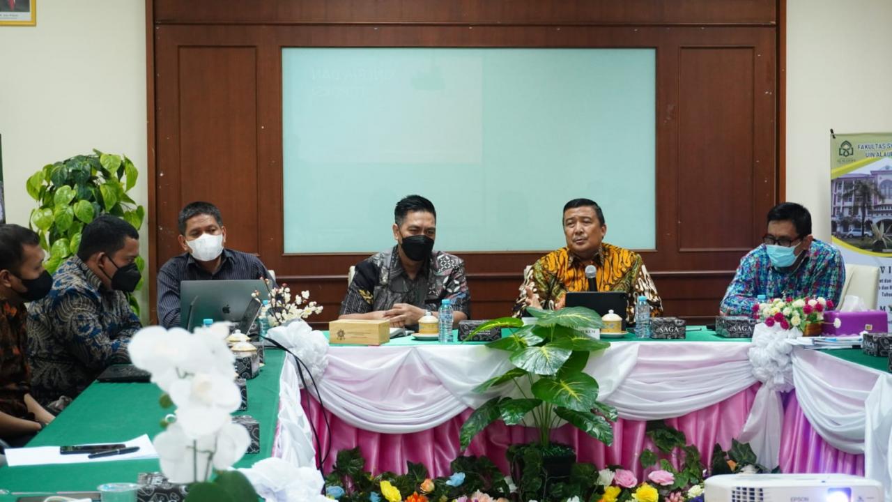 Gambar Perkuat Kinerja Civitas Akademika, FSH UIN Alauddin Gelar Pertemuan dengan Pimpinan Universitas