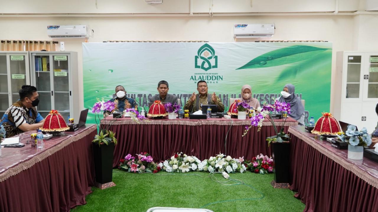Gambar Perkuat Sinergitas, Bidang AUPK UIN Alauddin Rapat Koordinasi Bersama Jajaran FKIK