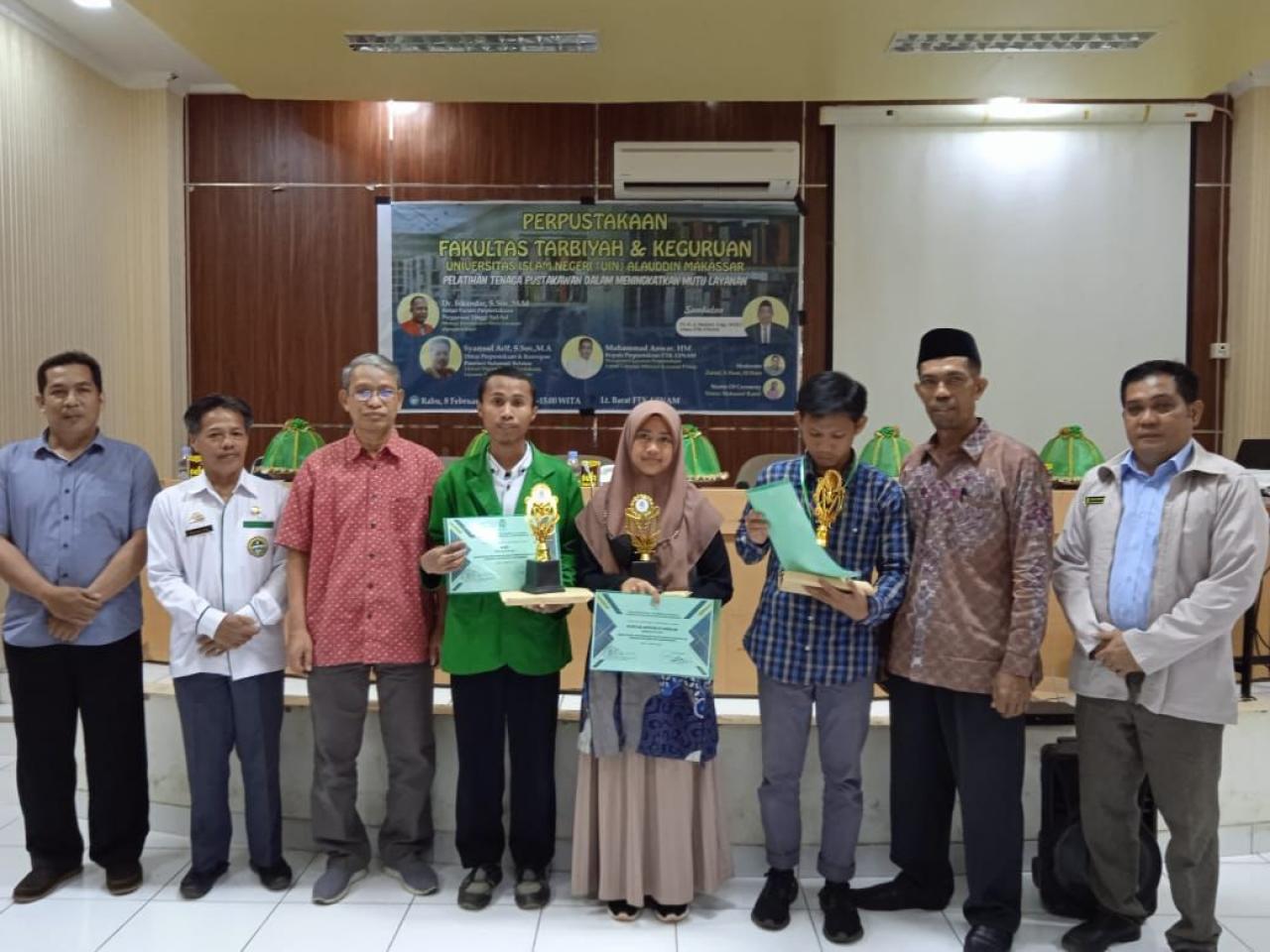 Gambar Perpustakaan FTK UIN Alauddin Berikan Reward Mahasiswa Paling Sering Berkunjung ke Perpustakaan