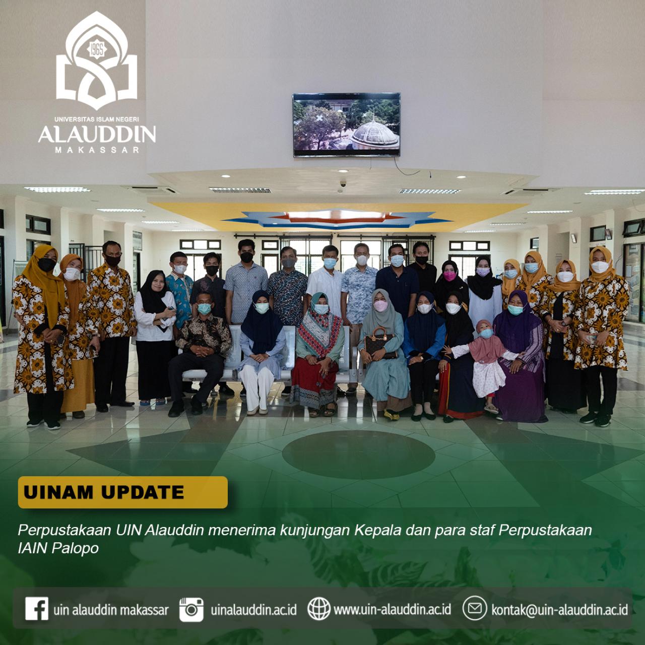 Gambar Perpustakaan UIN Alauddin Makassar Terima Kunjungan IAIN Palopo