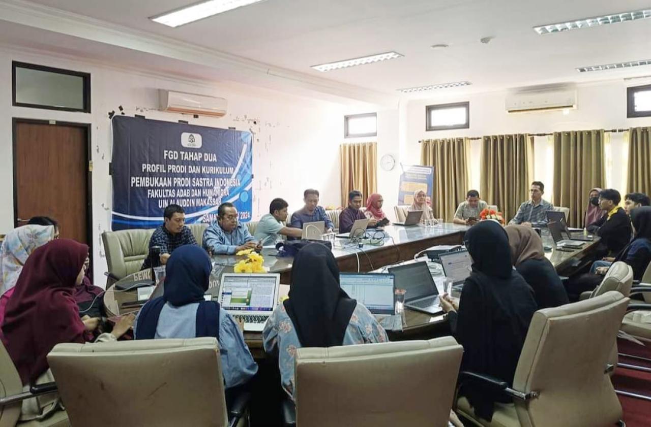 Gambar Persiapan Pembukaan Prodi Sastra Indonesia, FAH Lakukan FGD