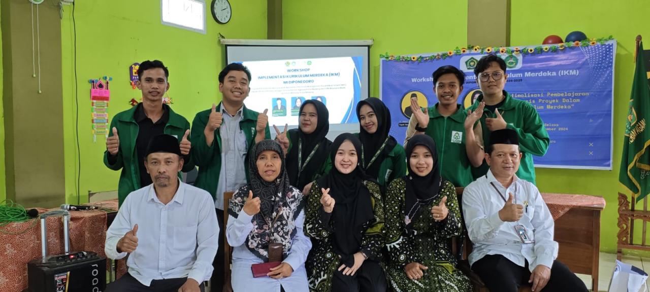 Gambar PKM MPI UIN Alauddin Kolaborasi dengan Kemenag dan UIN Malang di MI Diponegoro