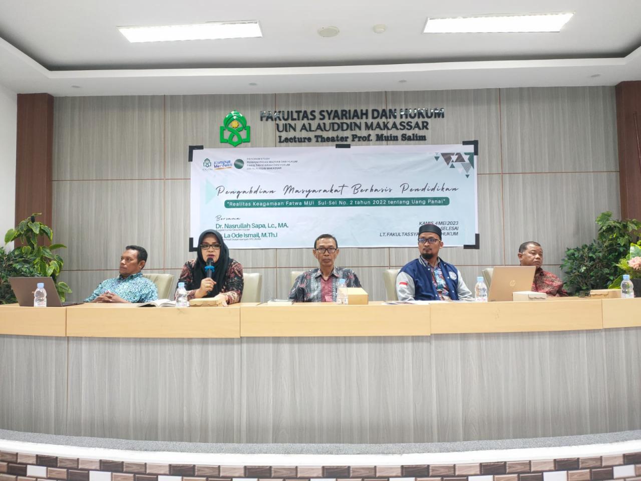 Gambar PMH UIN Alauddin PKM Berbasis Pendidikan Realitas Keagamaan Fatwa MUI Sulsel Tentang Uang Panai