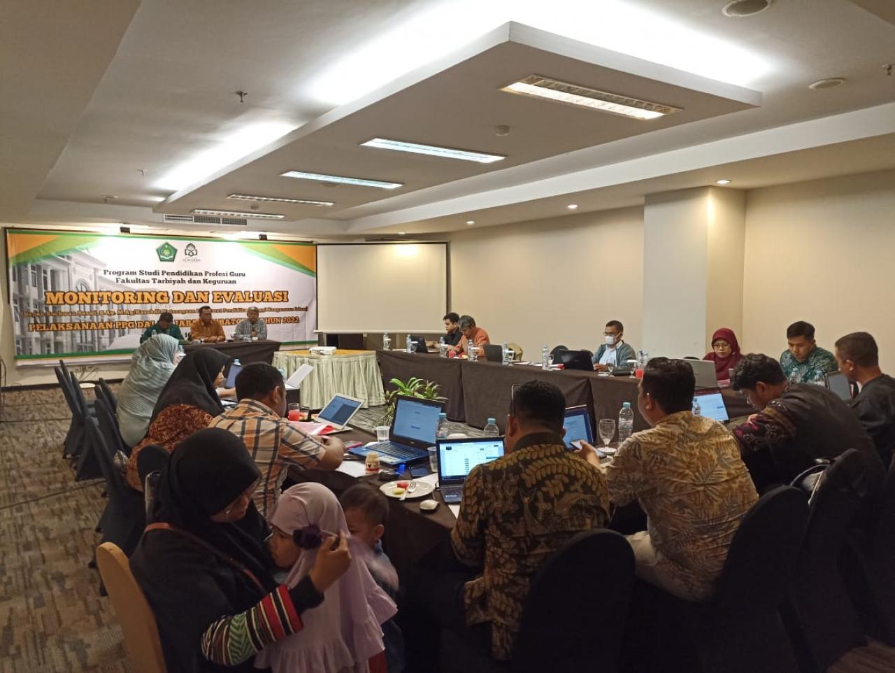 Gambar PPG UIN Alauddin Gelar Monitoring dan Evaluasi Pelaksanaan PPG Daljab Angkatan ll Tahun 2022