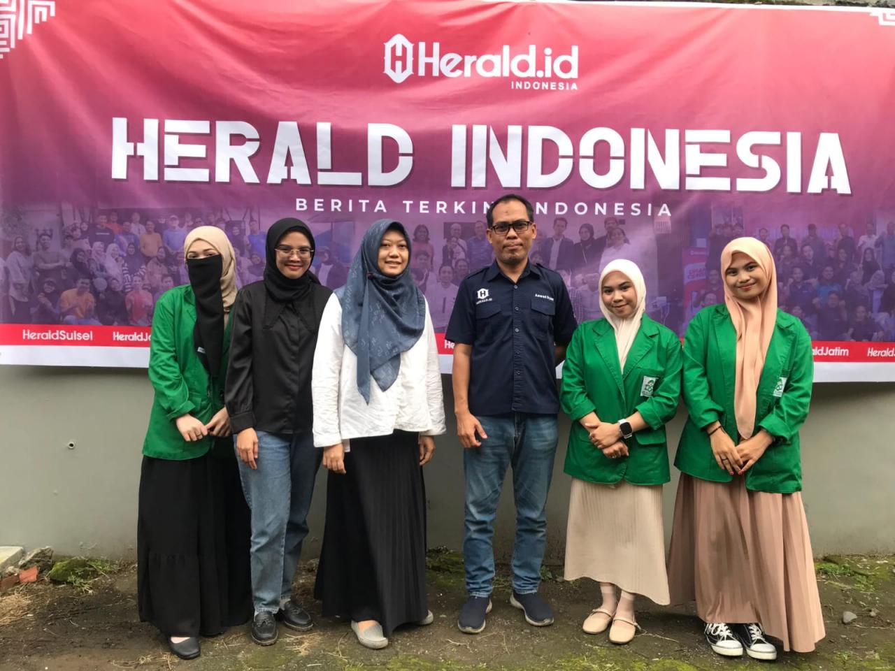 Gambar PPL Mahasiswa Jurnalistik UIN Alauddin di Herald.id Diharap Serap Pengetahuan Baru