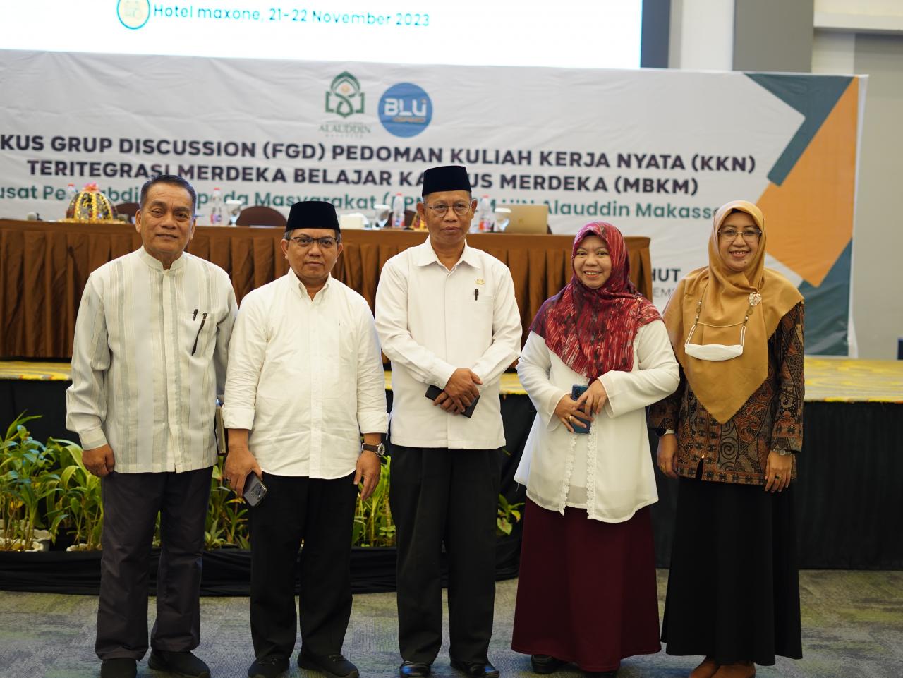 Gambar PPM LP2M UIN Alauddin Bahas Pedoman KKN TerintegrasI MBKM