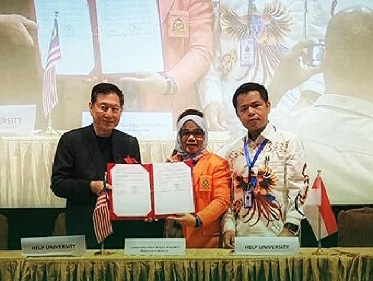 Gambar Prodi Akuntansi UIN Alauddin Prakarasi MoU Internasional dengan Help University Malaysia