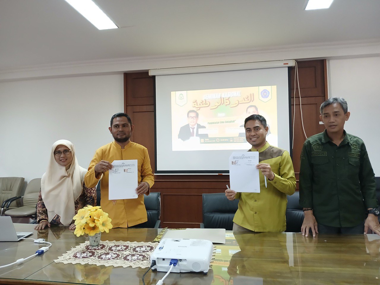 Gambar Prodi BSA Tandatangani Kerjasama Strategis dengan Prodi Sastra Arab Unismuh Gorontalo
