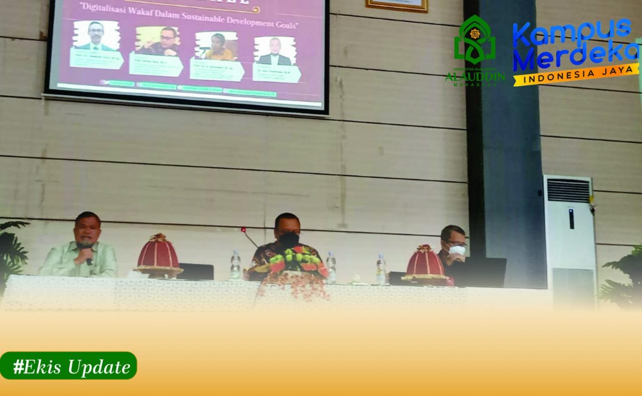 Gambar Prodi Ekonomi Islam UIN Alauddin Gelar Studium General, Bahas Literasi Wakaf