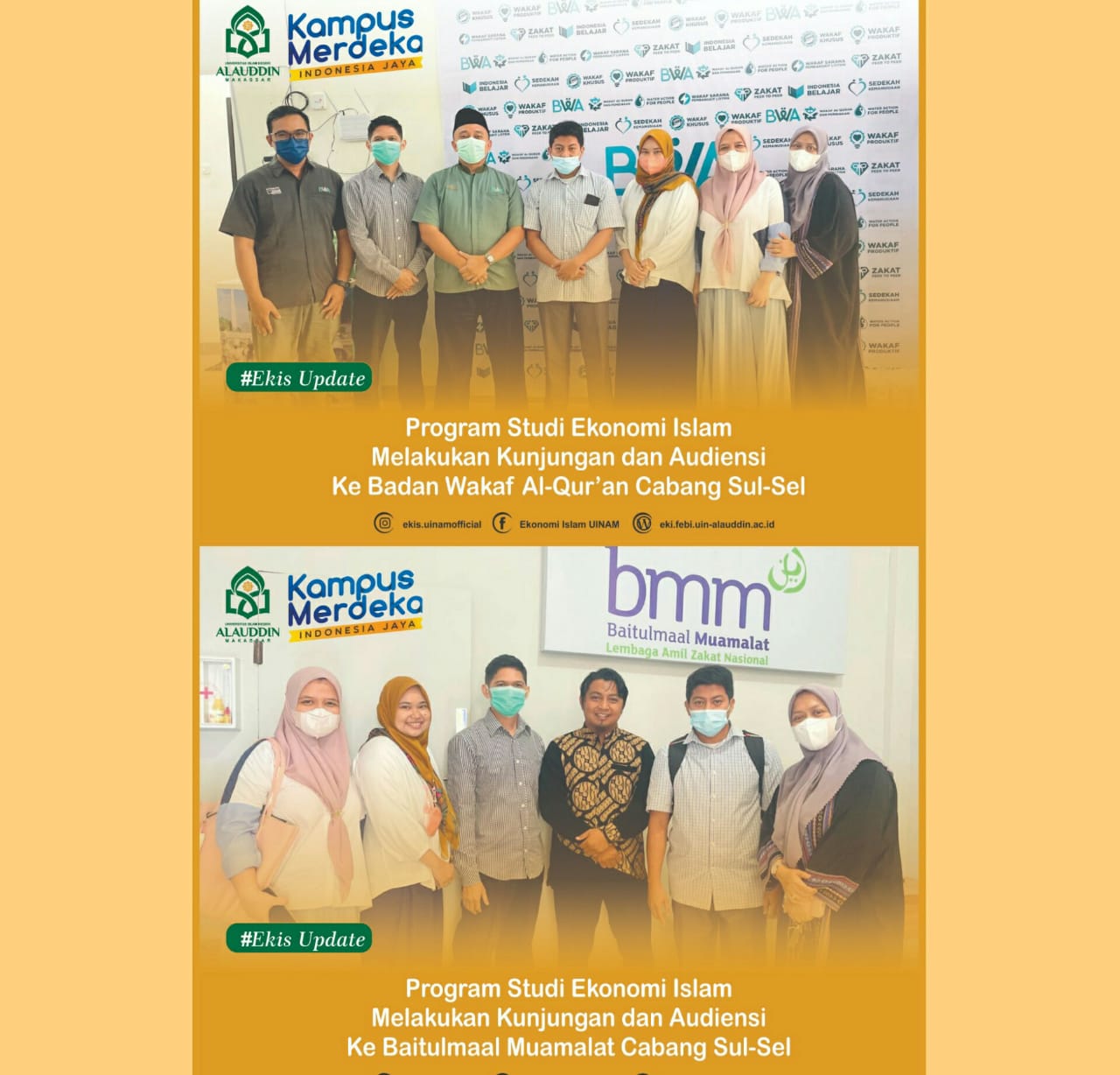 Gambar Prodi Ekonomi Islam UIN Alauddin Kunjungan ke BMM dan BWA Sulsel