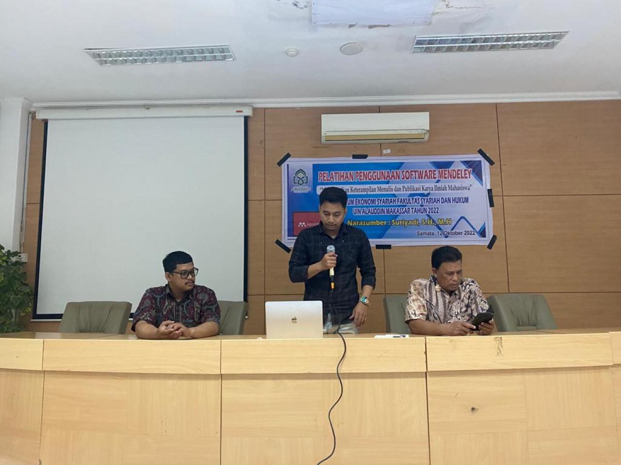 Gambar Prodi HES UIN Makassar Latih Mahasiswa Gunakan Software Mendeley