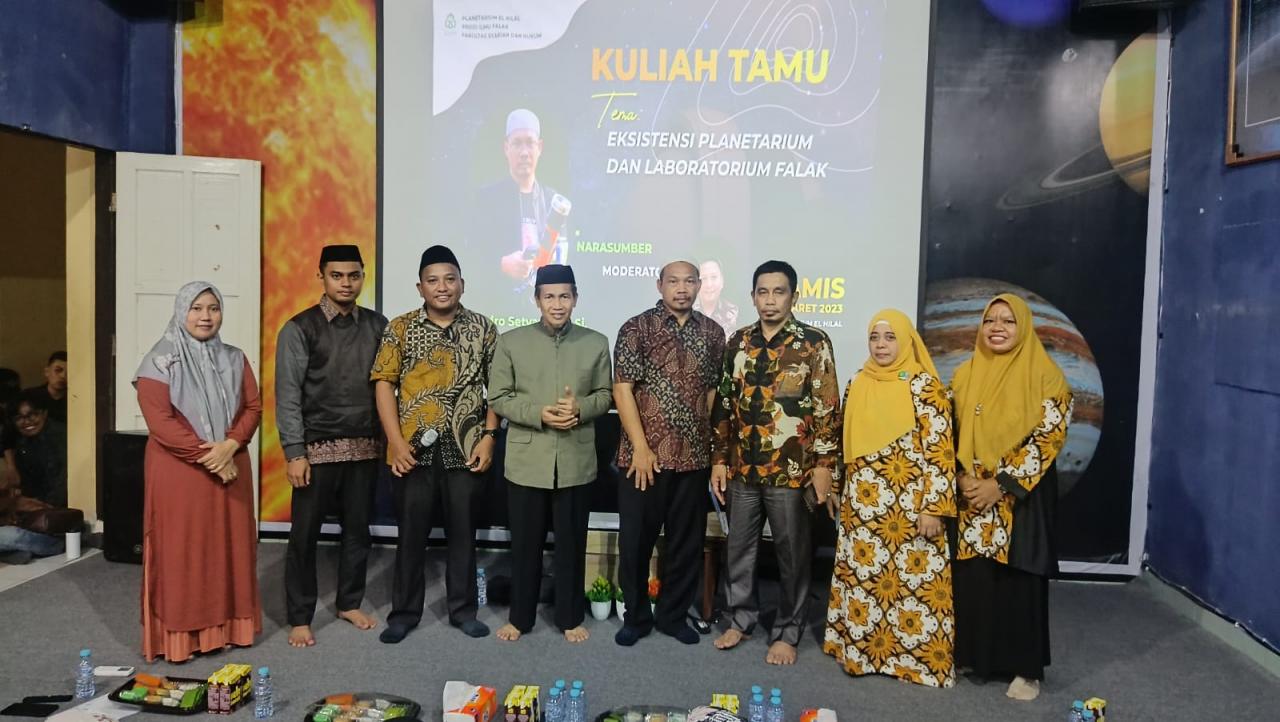 Gambar Prodi Ilmu Falak UIN Alauddin Bahas Eksistensi Planetarium Melalui Kuliah Tamu