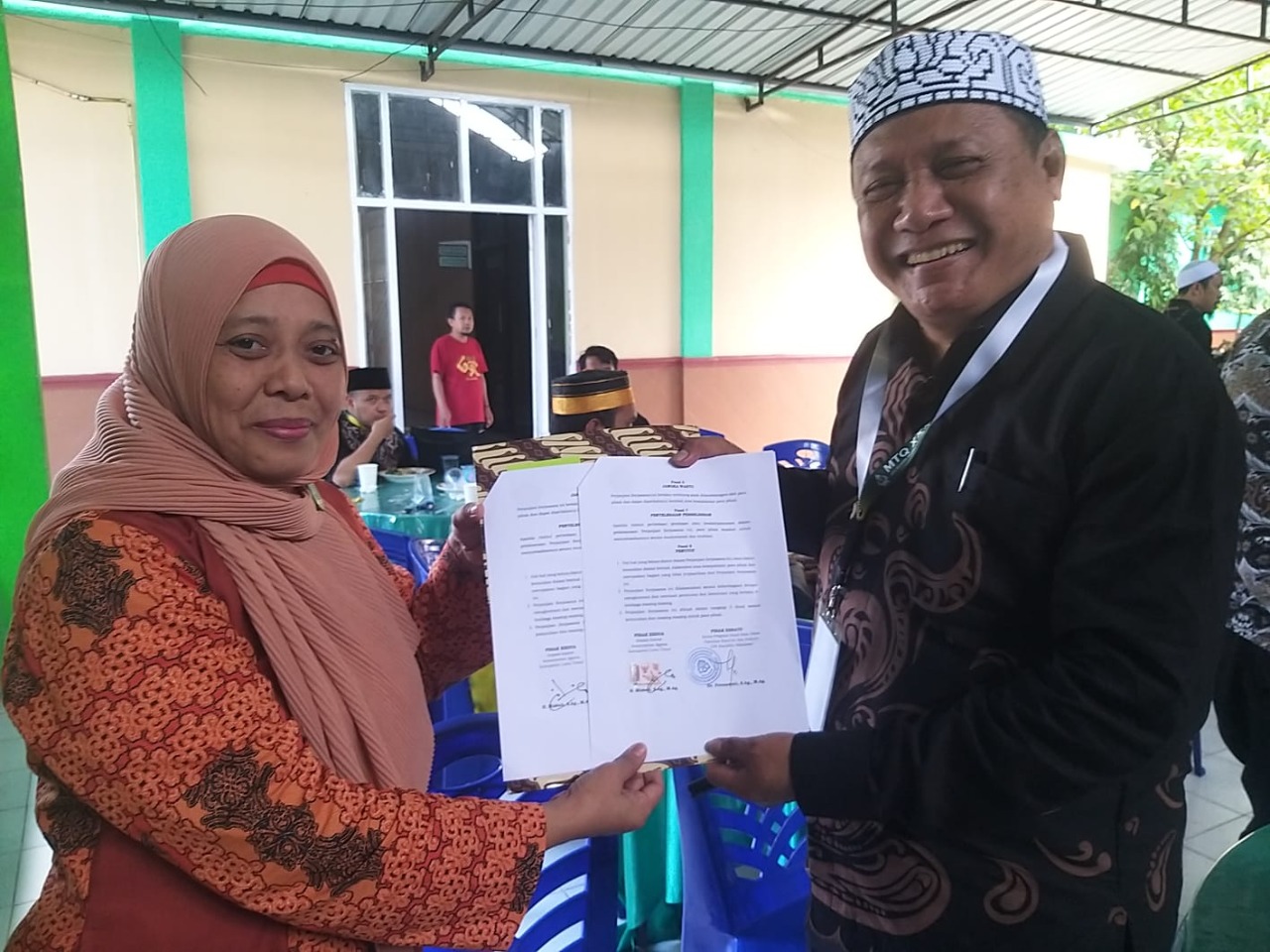 Gambar Prodi Ilmu Falak UIN Alauddin dan Kemenag Lutim Teken PKS Kalibrasi Arah Kiblat