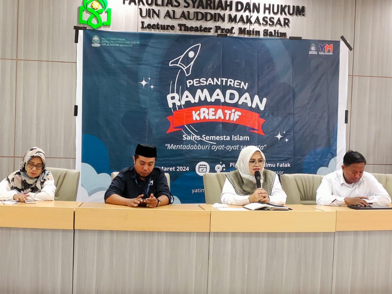 Gambar Prodi Ilmu Falak UIN Alauddin dan Lembaga Amil Zakat Sulsel Gelar Pesantren Ramadan Kreatif