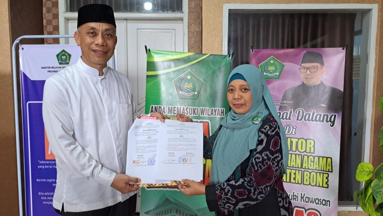 Gambar Prodi Ilmu Falak UIN Alauddin Jalin Kerjasama Kemenag Kab. Wajo