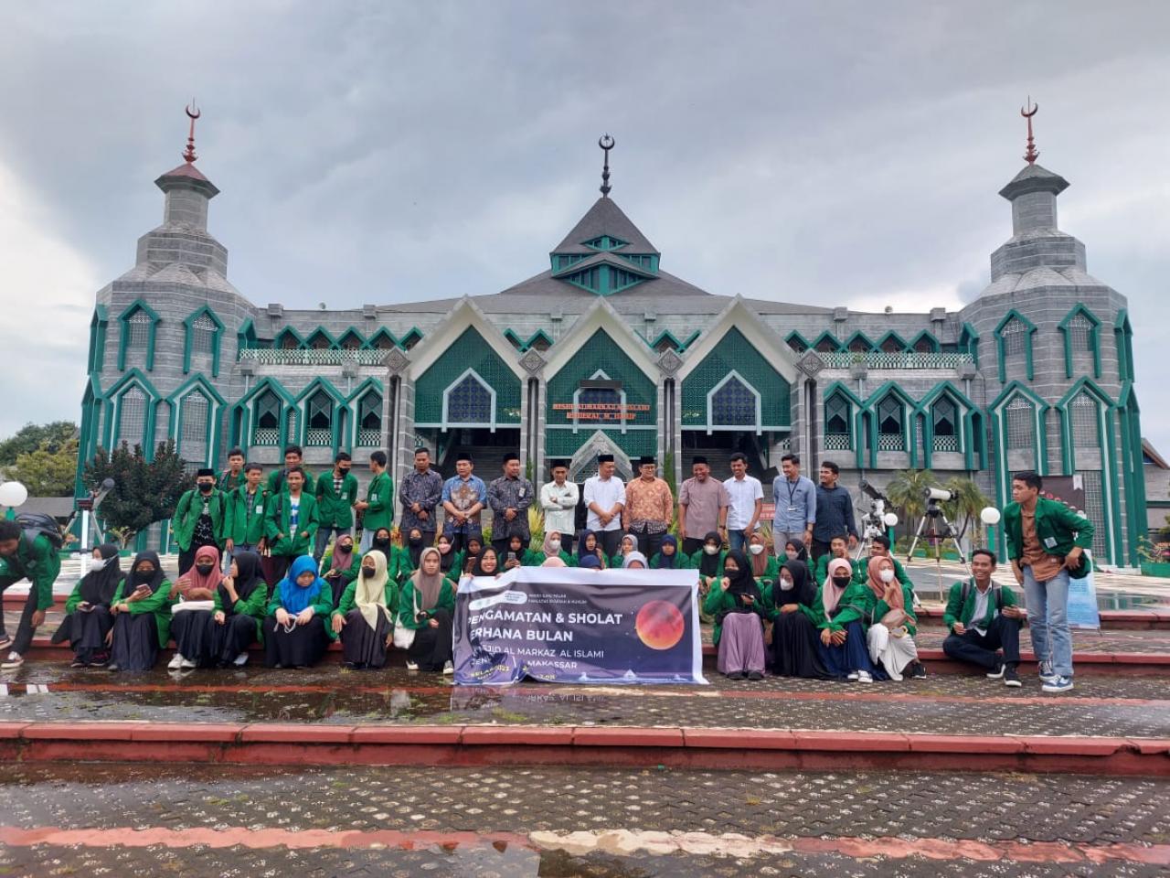 Gambar Prodi Ilmu Falak UIN Makassar Lakukan Pengamatan Gerhana Bulan