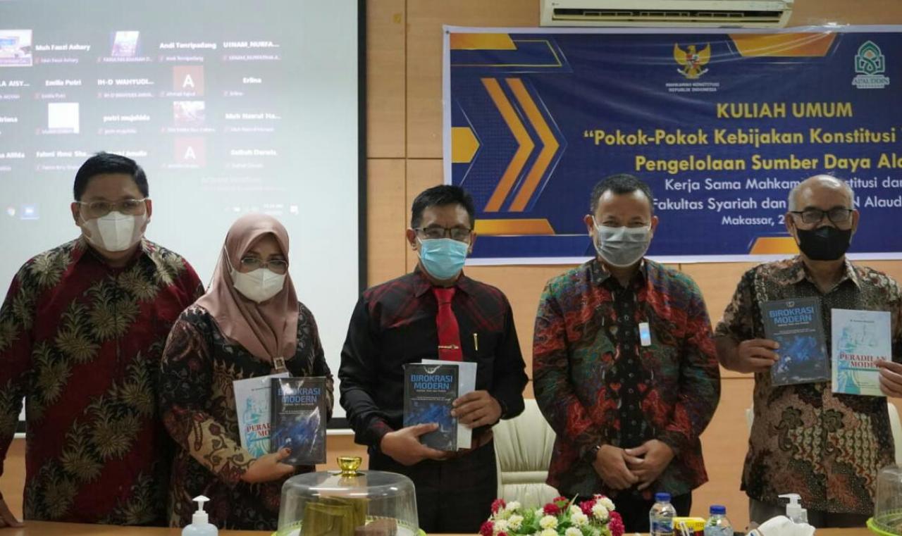 Gambar Prodi Ilmu Hukum UIN Alauddin Gandeng Mahkamah Konstitusi Gelar Kuliah Konstitusi