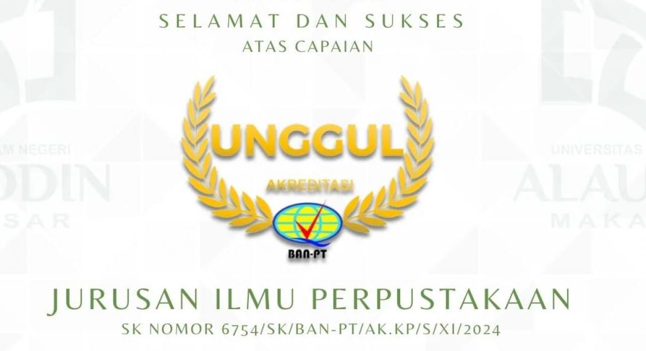 Gambar Prodi Ilmu Perpustakaan Raih Akreditasi Unggul dari BAN-PT