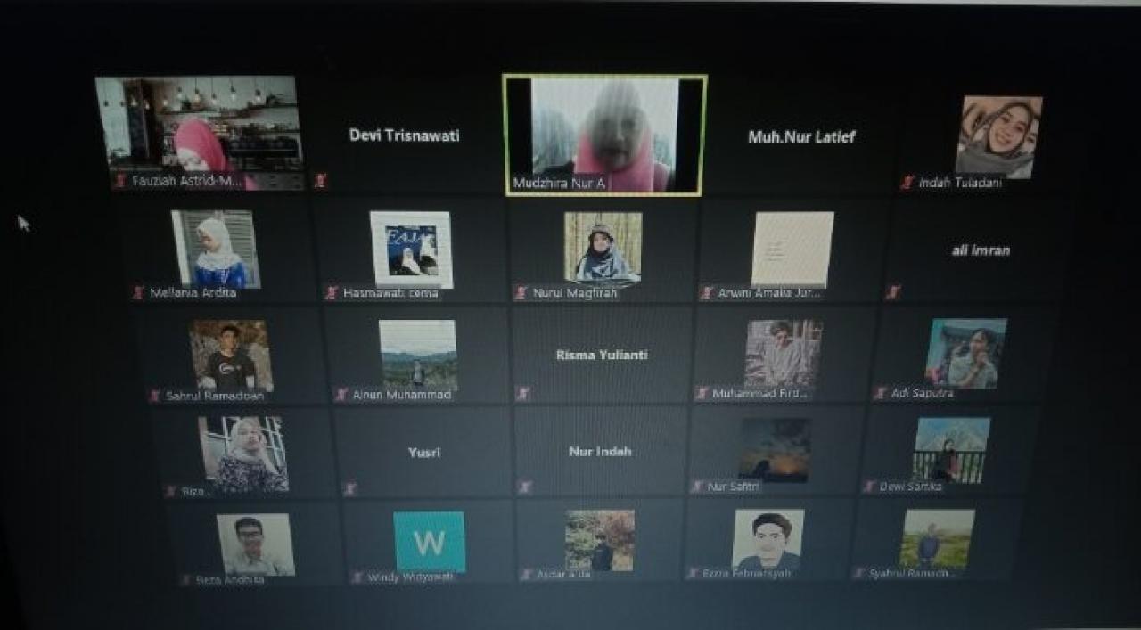 Gambar Prodi Jurnalistik FDK UIN Alauddin Gelar Pembekalan PPL Secara Virtual