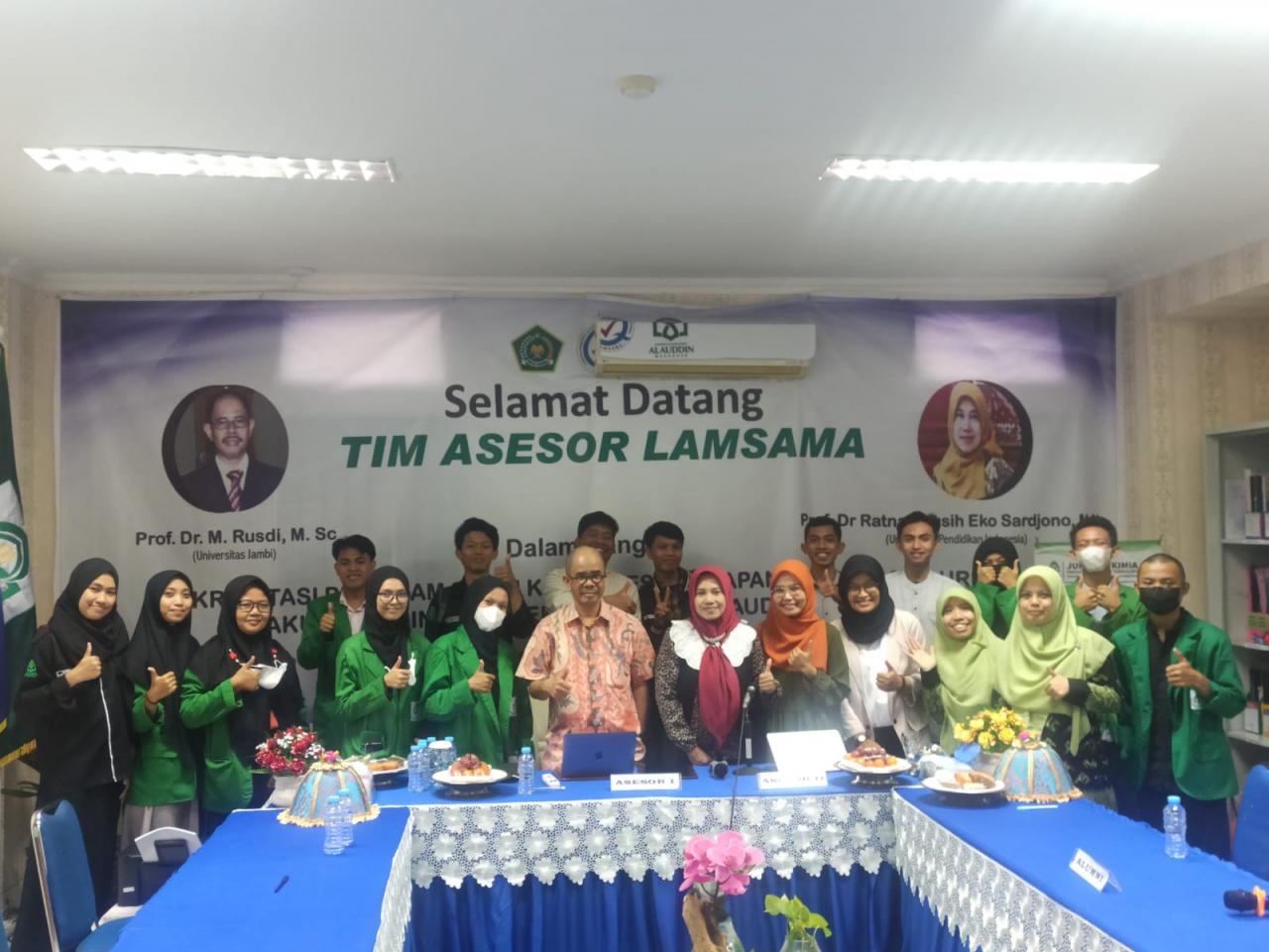 Gambar Prodi Kimia FST UIN Makassar Kembali di Visitasi, Ketua LPM Optimis Raih Akreditasi Unggul