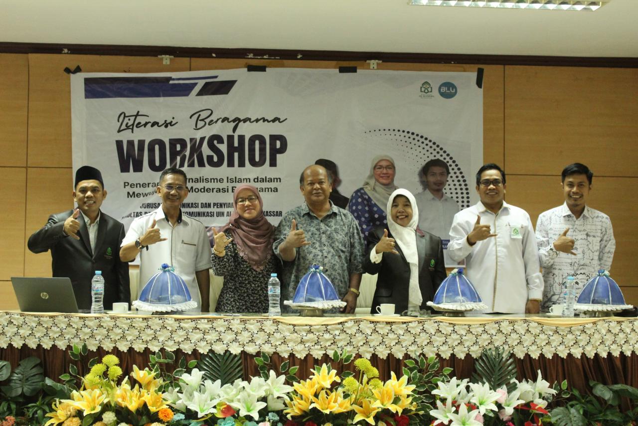 Gambar Prodi KPI UIN Alauddin Adakan Workshop Literasi Beragama