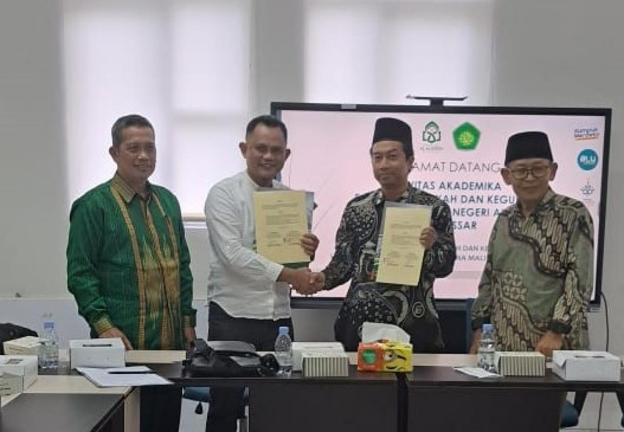 Gambar Prodi MPI UIN Alauddin dan MPI UIN Maulana Malik Ibrahim Teken Kerjasama