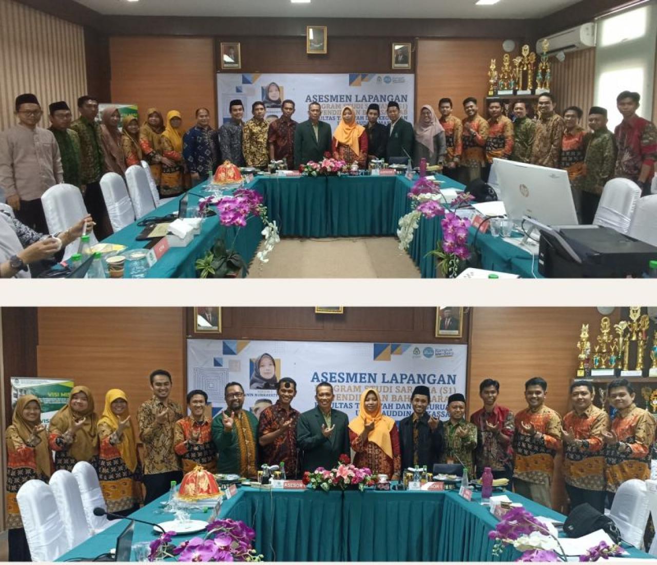 Gambar Prodi PBA UIN Alauddin Jalani Asesmen Lapangan Akreditasi dari LAMDIK