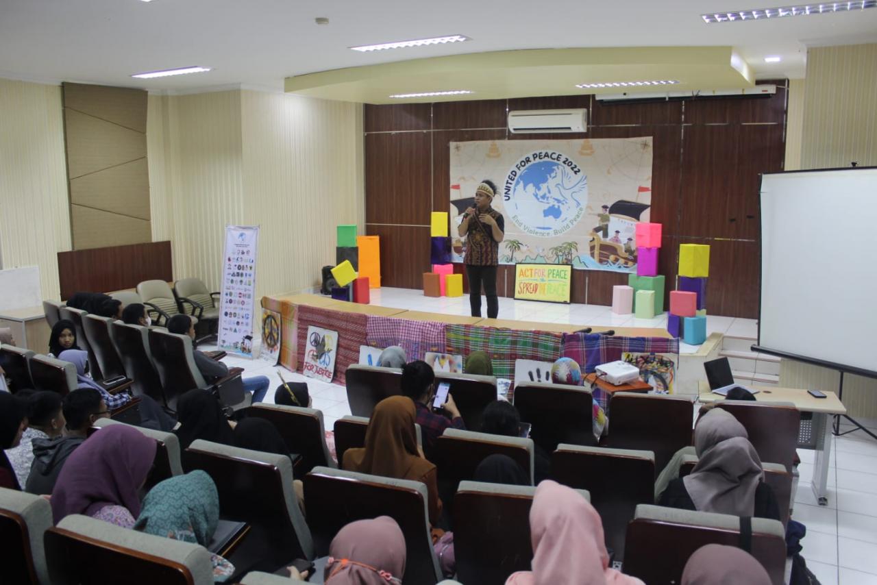 Gambar Prodi PBI UIN Alauddin Tuan Rumah Kegiatan Peace Tales #2