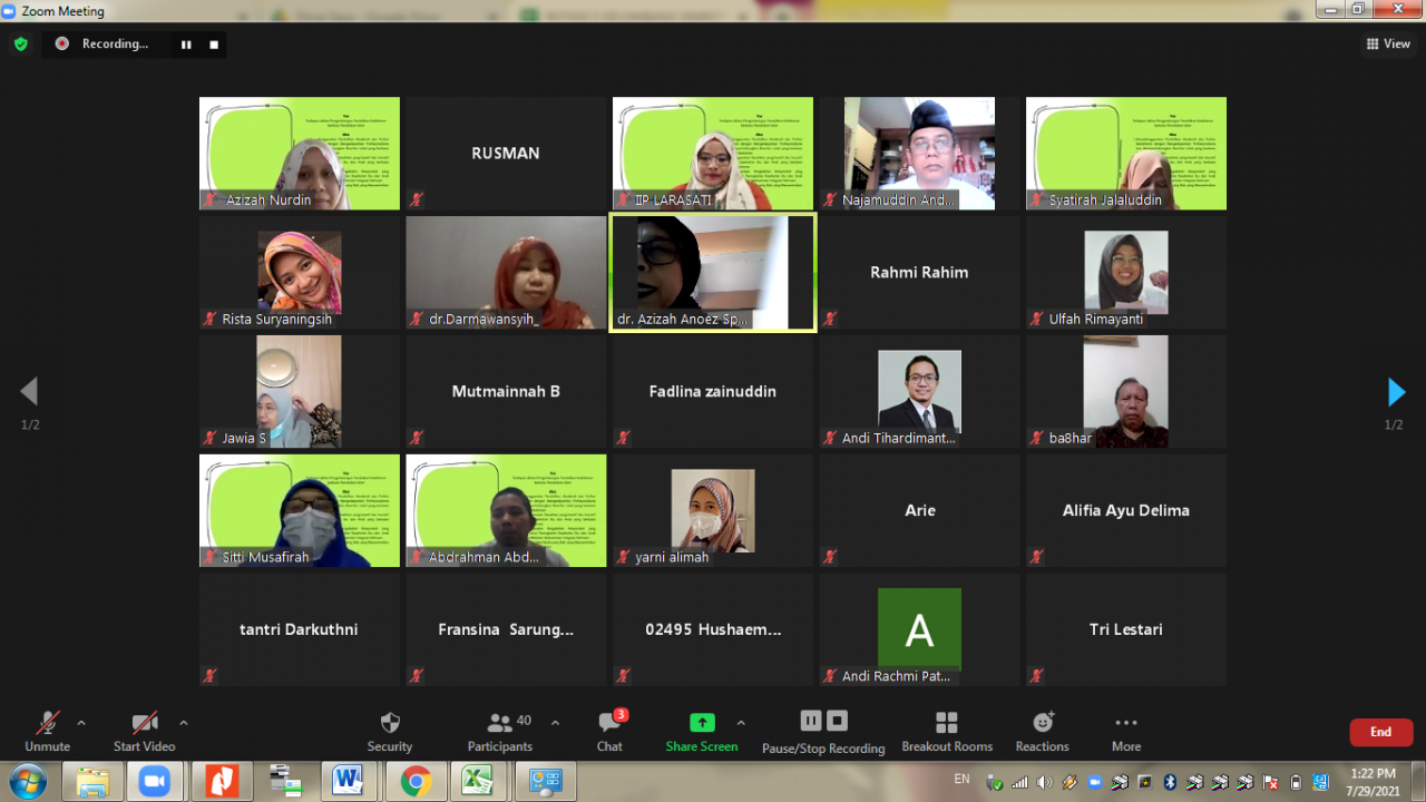 Gambar Prodi Pendidikan Dokter UIN Alauddin Gelar Sosialisasi Visi Misi, Sasaran dan Tujuan Prodi