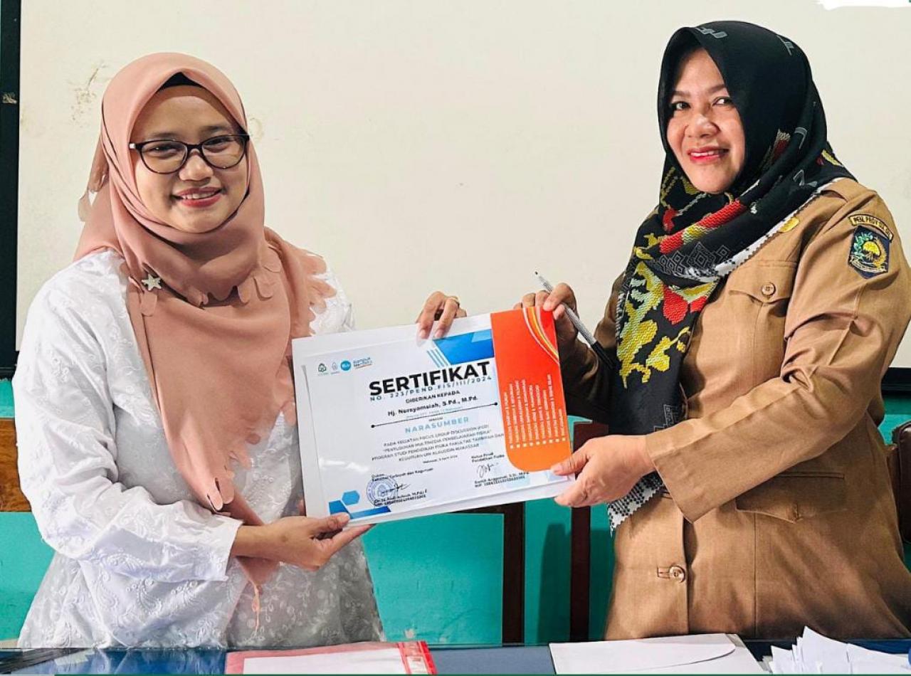 Gambar Prodi Pendidikan Fisika UIN Alauddin Bersama UPT SMAN 13 Makassar Gelar FGD