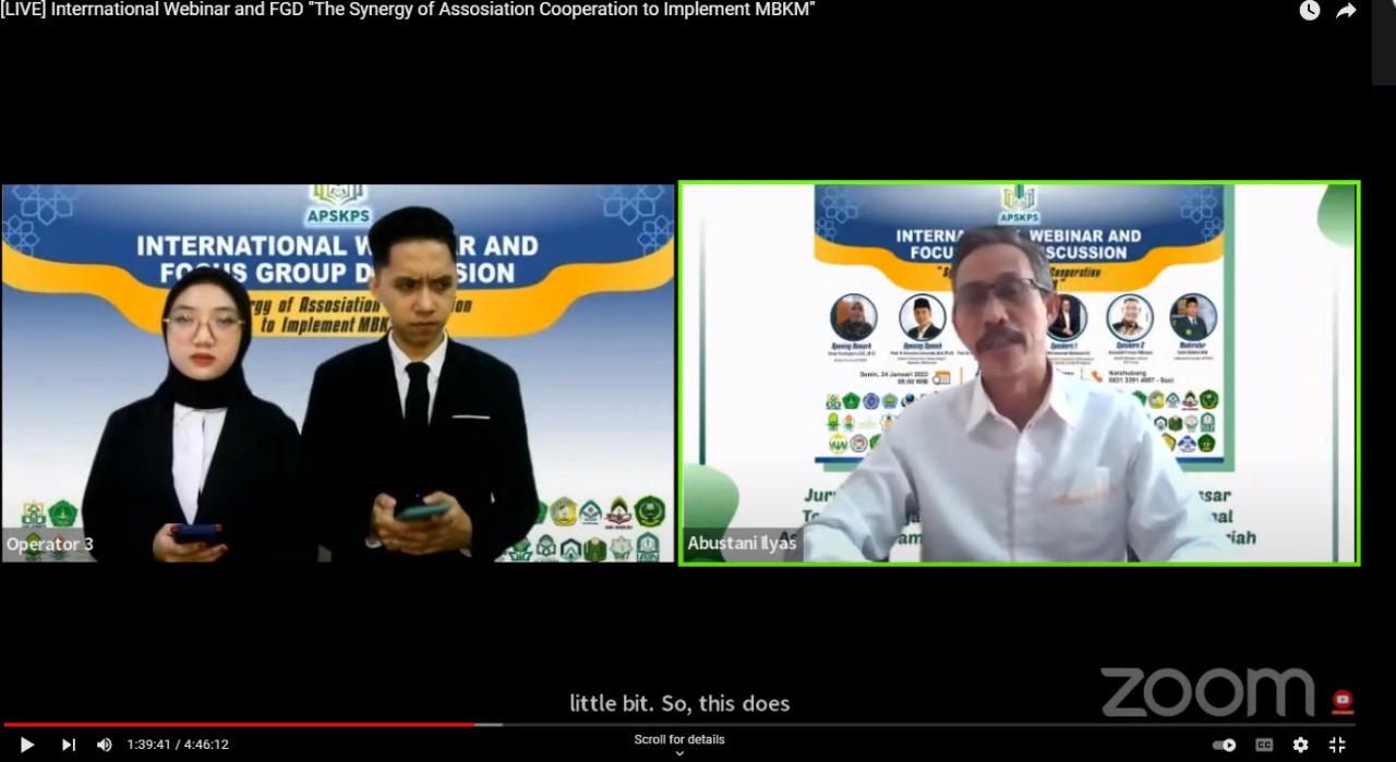 Gambar Prodi Perbankan Syariah UIN Alauddin Jadi Tuan Rumah Webinar Internasional APSKPS