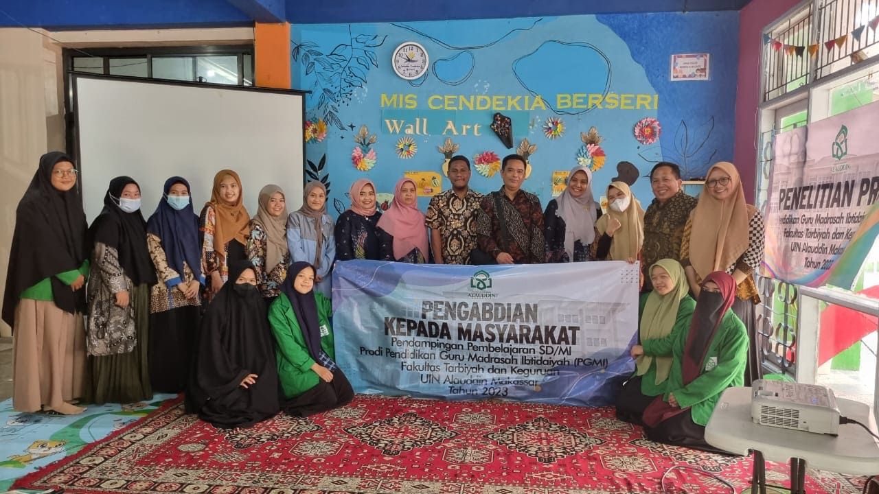Gambar Prodi PGMI UIN Alauddin Lakukan Pengabdian di MIS Cendekia Berseri