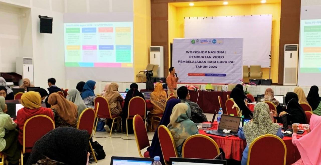 Gambar Prodi PPG UIN Alauddin Workshop Nasional Pembuatan Video Pembelajaran