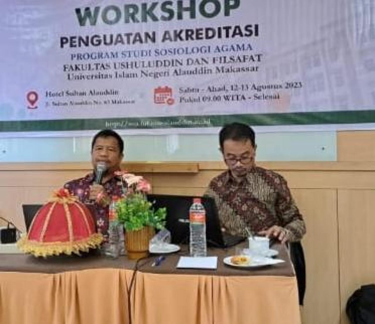 Gambar Prodi Sosiologi Agama UIN Alauddin Gelar Workshop Penguatan Kurikulum