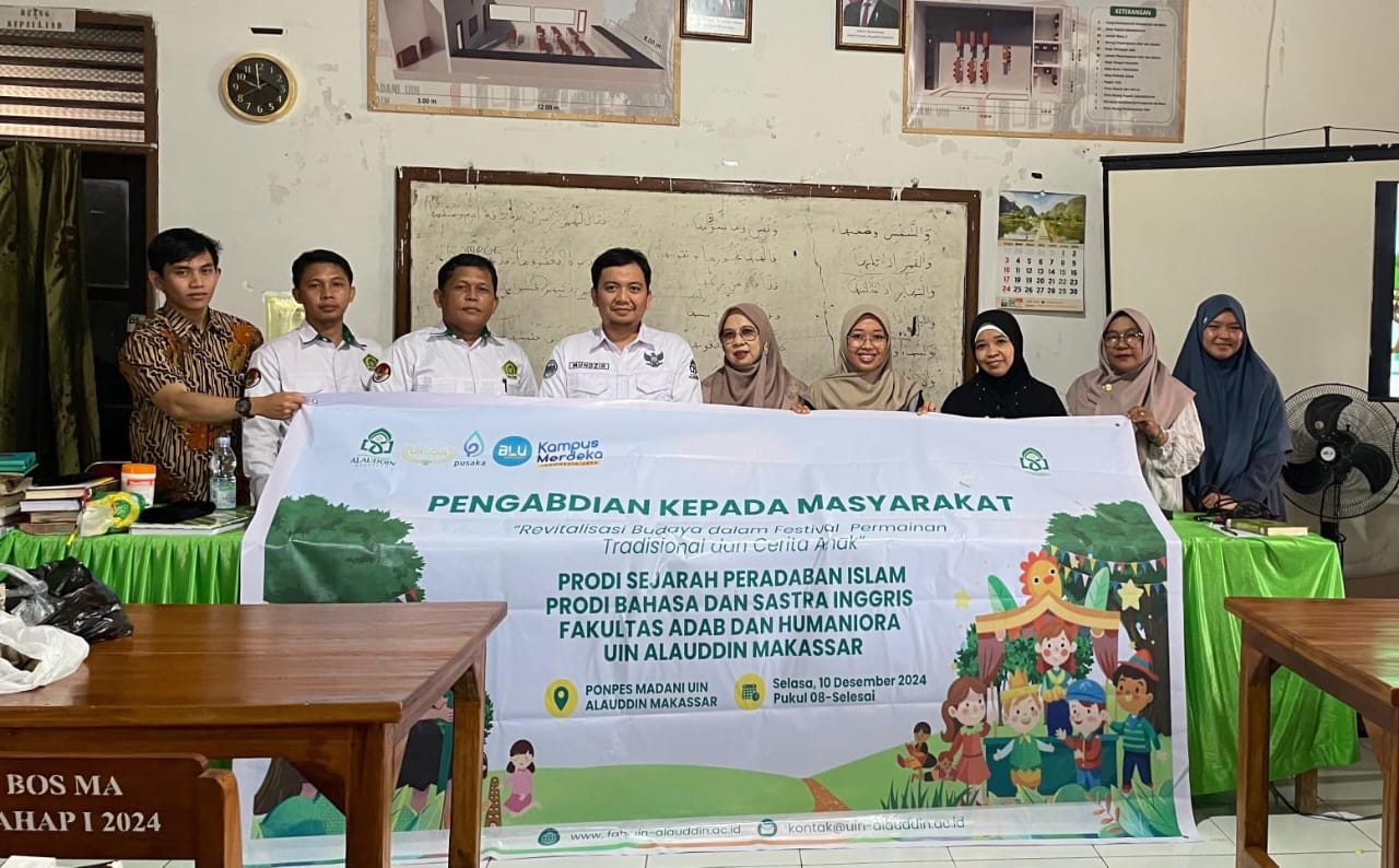 Gambar Prodi SPI dan BSI FAH UIN Alauddin Menggelar PkM Kolaboratif di Ponpes Madani