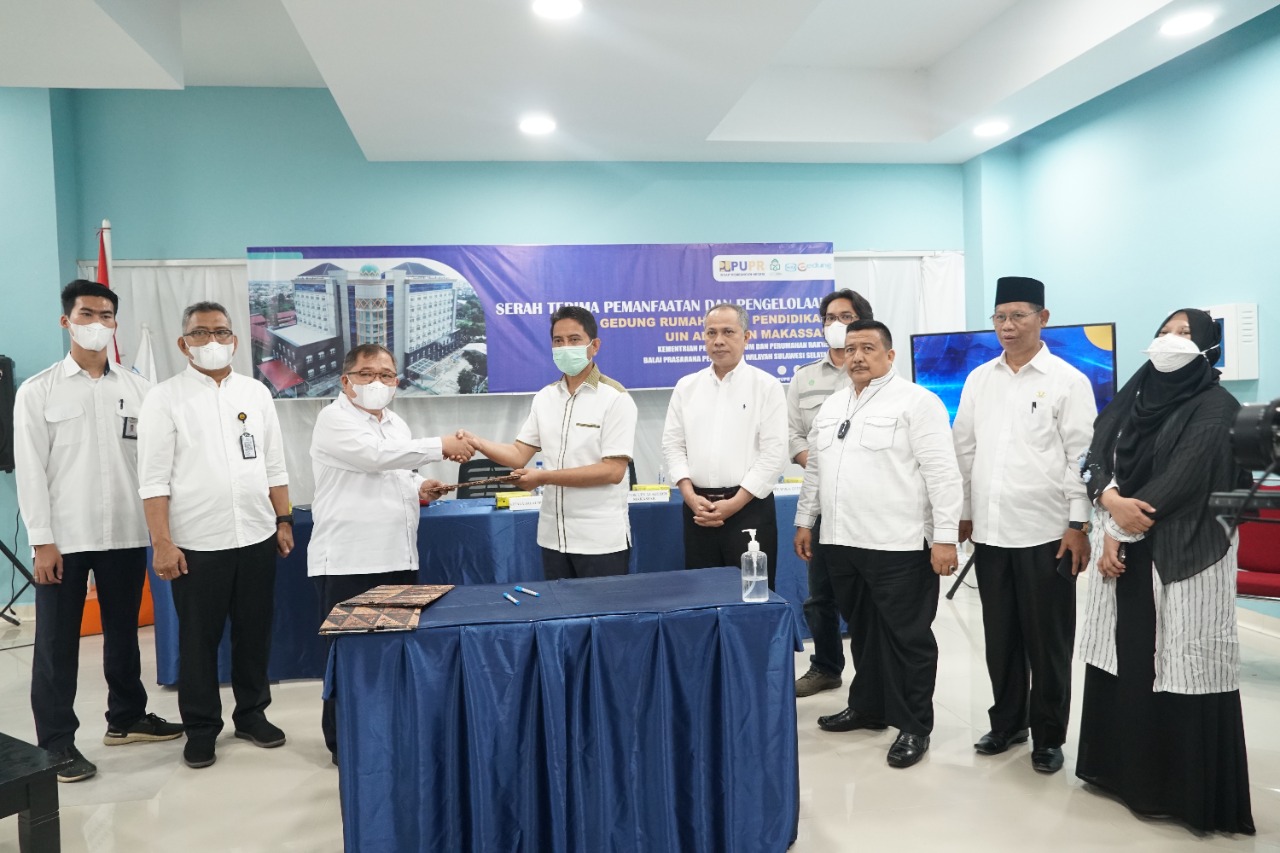 Gambar PUPR BPPW Sulsel Lakukan Serah Terima Pemamfaatan Gedung RSP UIN Alauddin Makassar