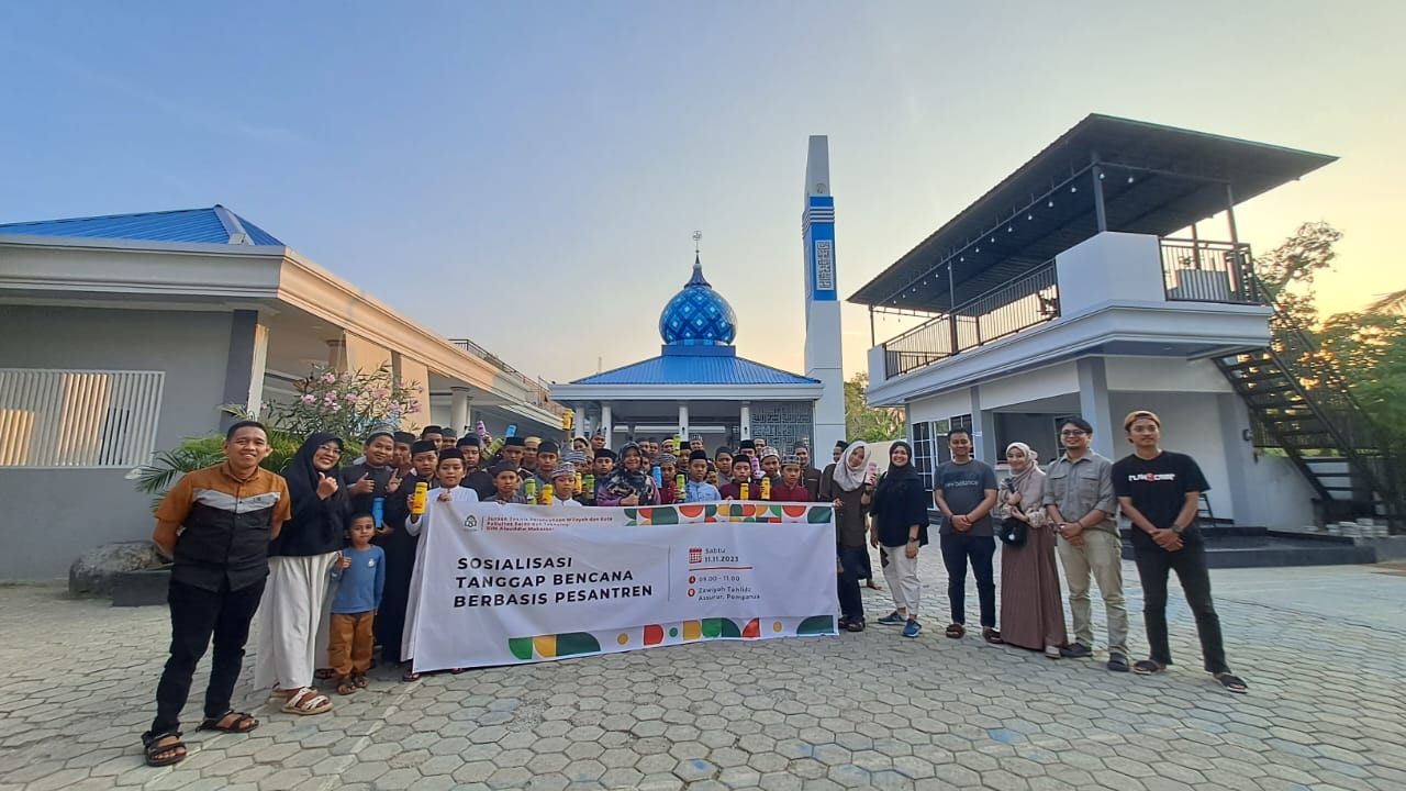 Gambar PWK UIN Alauddin Sosialisasi Tanggap Bencana Berbasis Pesantren