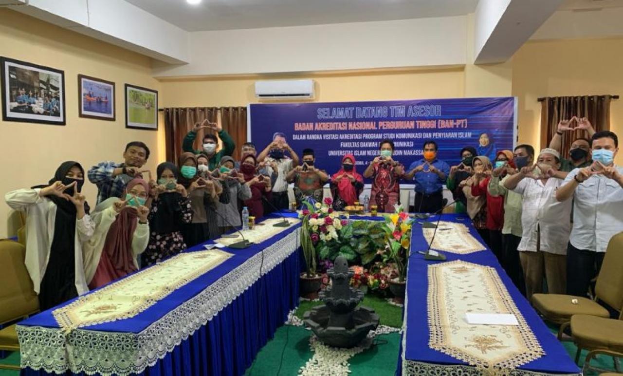 Gambar Raih Akreditasi A, Prodi KPI Dapat Apresiasi dari Rektor UINAM