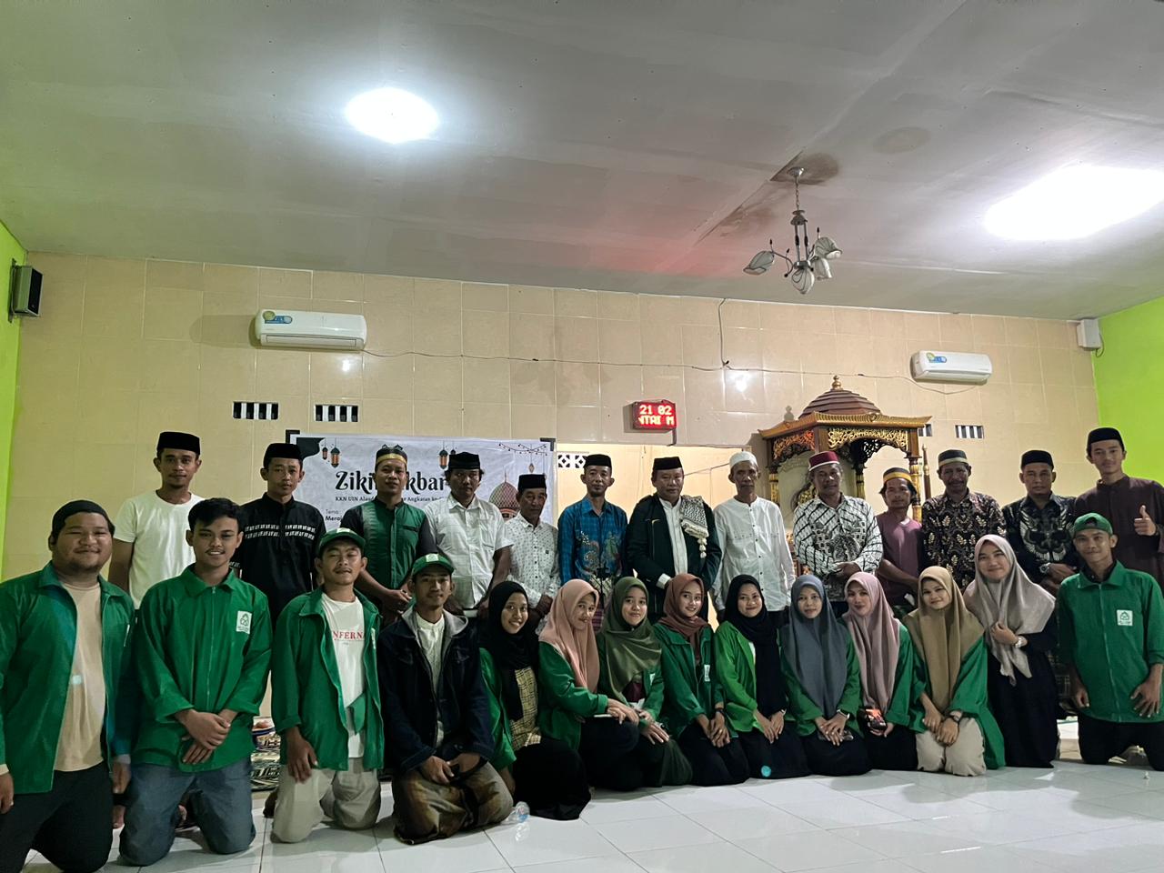 Gambar Rajut Ukhuwah Islamiyah, Mahasiswa UIN Makassar Ajak Masyarakat Dzikir Akbar