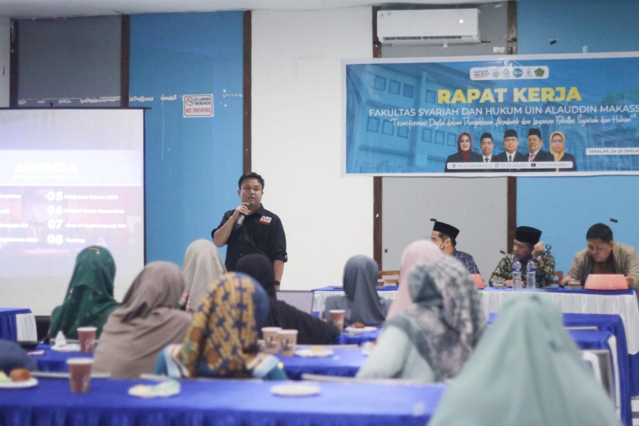 Gambar Raker FSH UIN Alauddin, Transformasi Digital dalam Pengelolaan Akademik dan Layanan