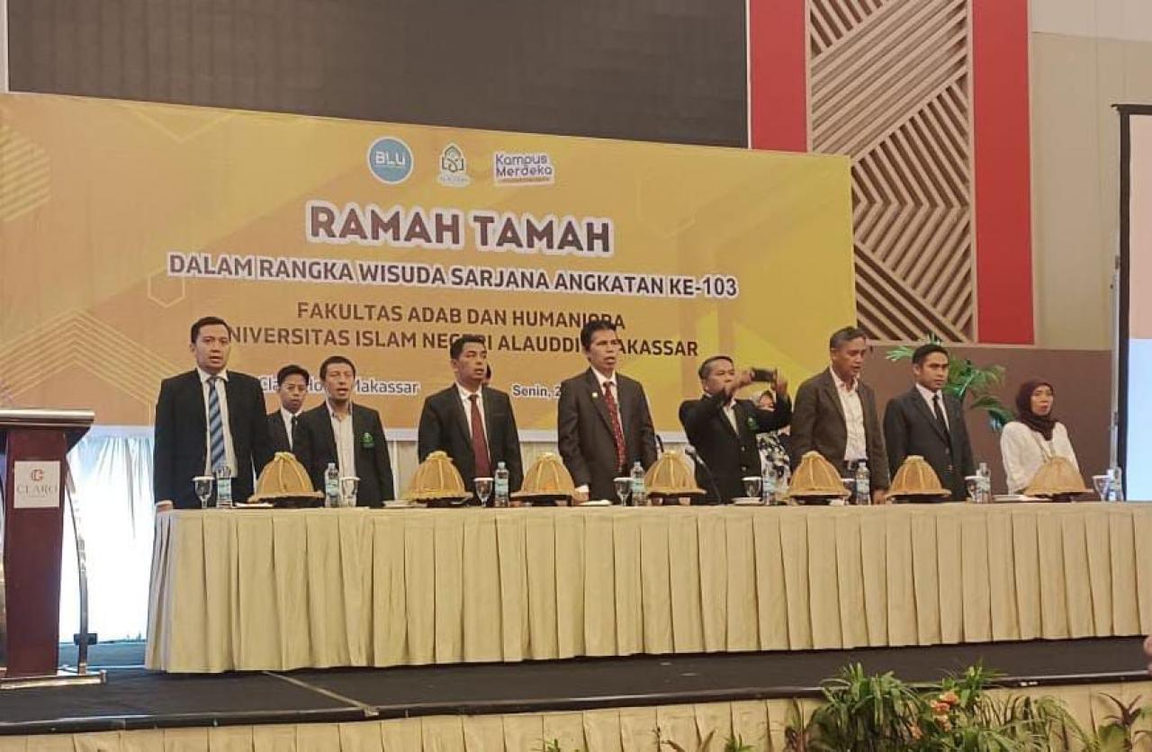 Gambar Ramah Tamah 103, Dekan FAH UIN Makassar Minta Alumni Aplikasikan Ilmunya