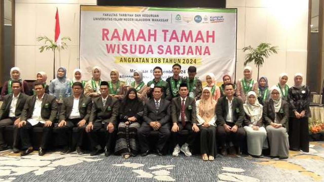 Gambar Ramah Tamah FTK UIN Alauddin Angkatan 108 Kukuhkan 144 Wisudawan