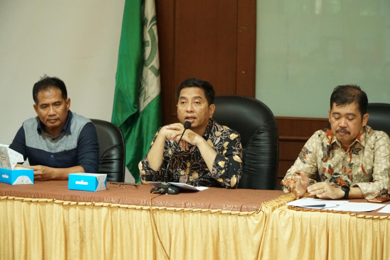 Gambar Rektor dan Pimpinan Bidang Kemahasiswaan UIN Alauddin Lakukan Rapat Koordinasi dengan LPP-LK
