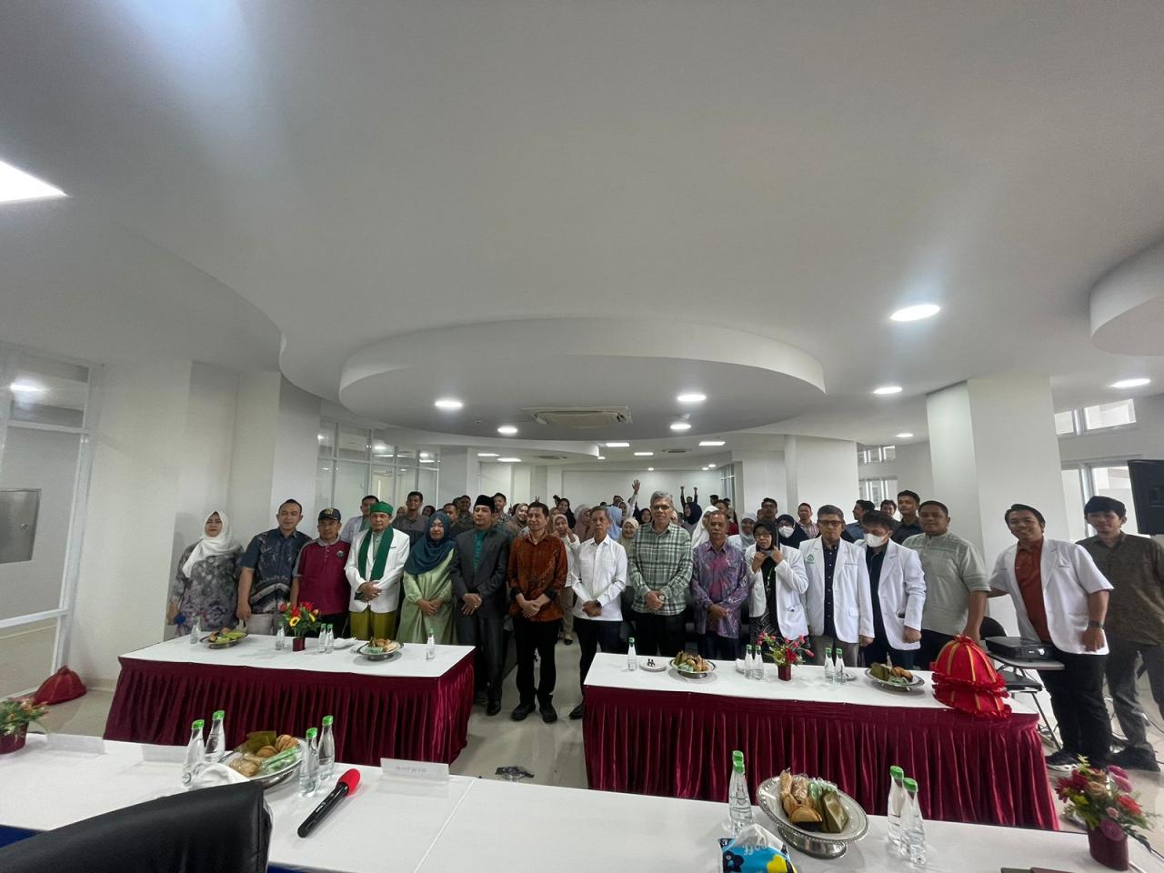 Gambar Rektor Launching Uji Kelayakan Fungsi Rumah Sakit Pendidikan UIN Alauddin Makassar