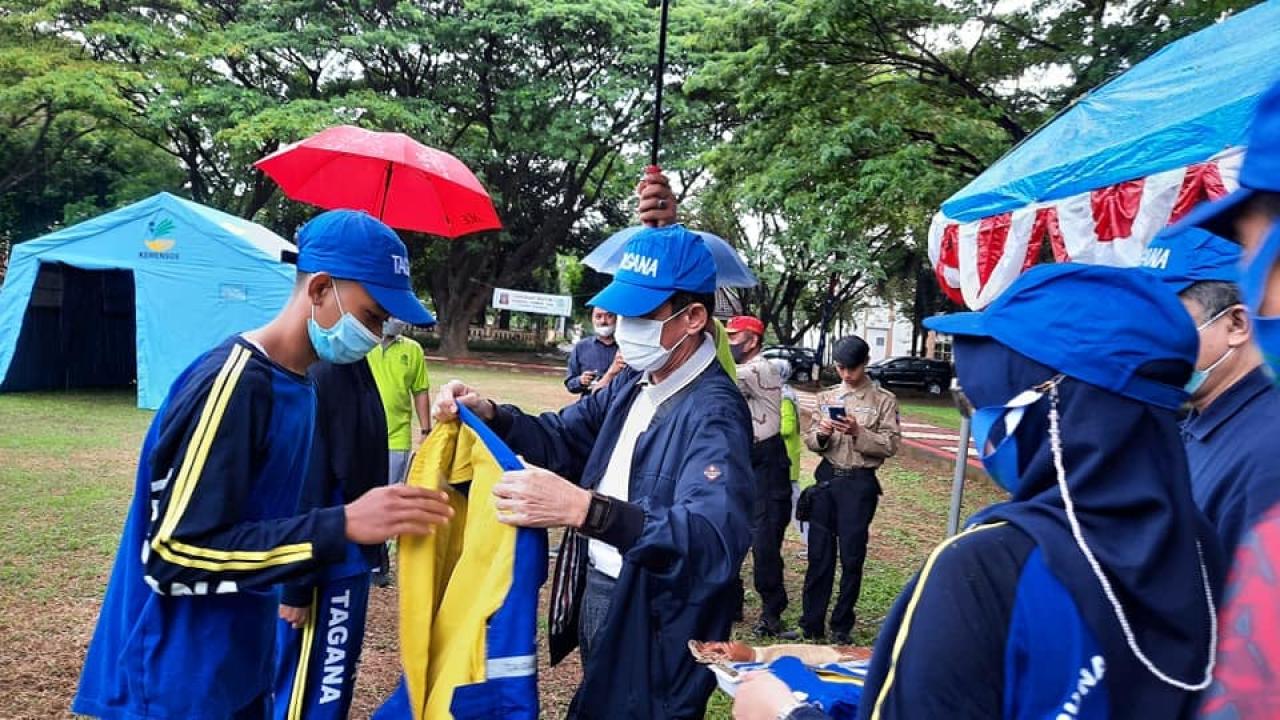Gambar Rektor UIN Alauddin Bentuk Tim Tagana Berbasis Fakultas