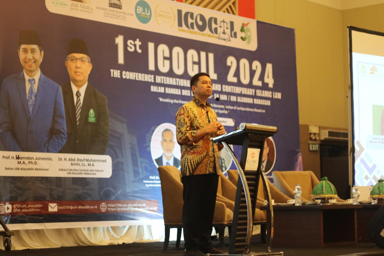 Gambar Rektor UIN Alauddin Makassar Buka Kegiatan ICOCIL 2024