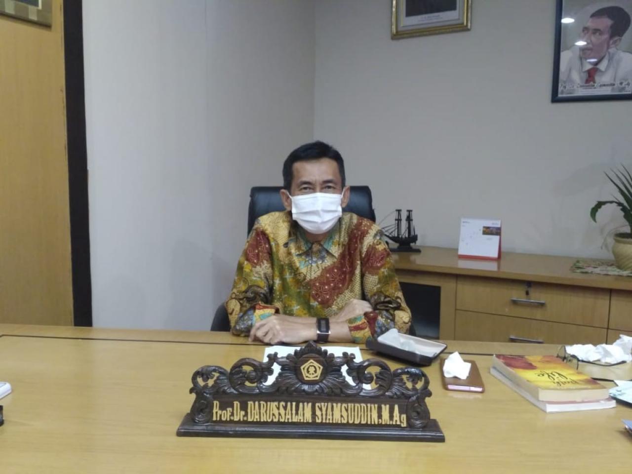 Gambar Renovasi Gedung PKM, Pimpinan Ingin LK Miliki Tempat yang Lebih Layak