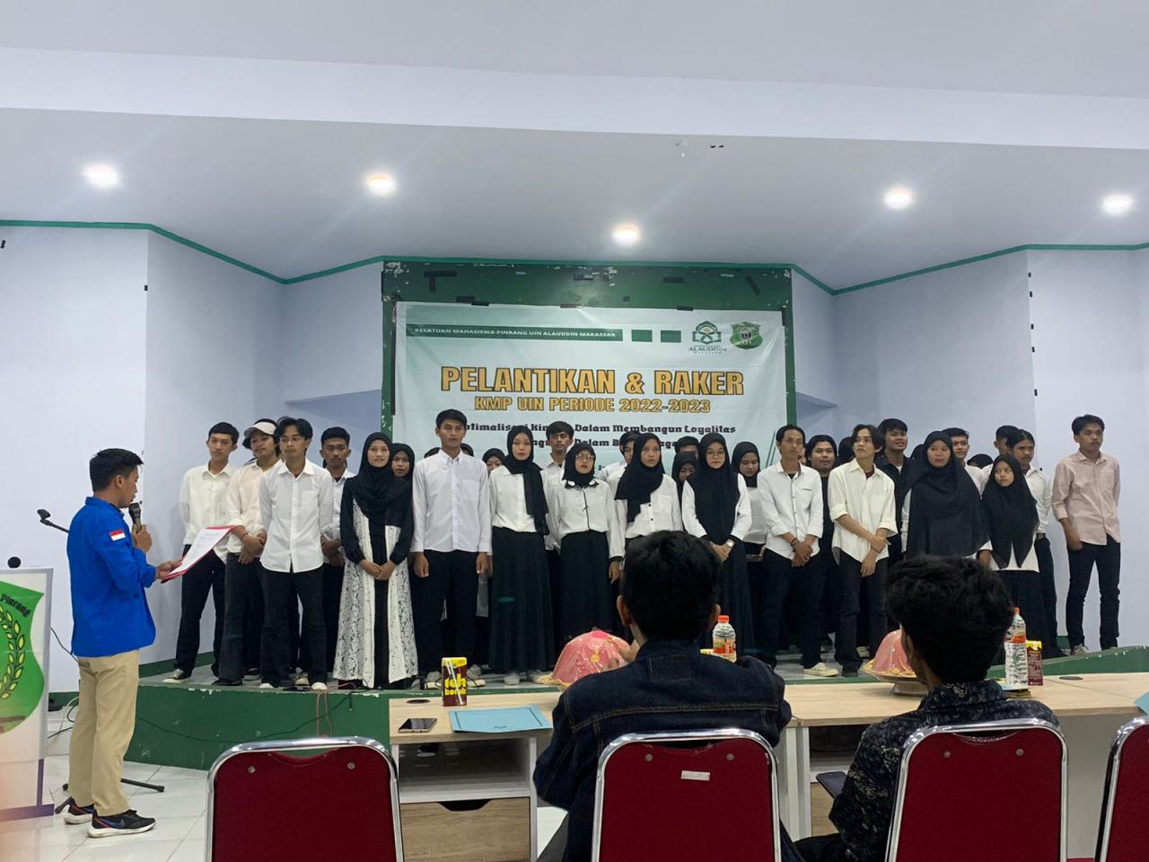 Gambar Resmi dilantik, Ini Harapan Ketua Umum KMP UIN Alauddin Makassar